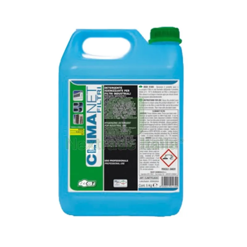 DETERGENTE IGIENIZZANTE CLIMANET FILTRI 5 kg — Scarichi e sifoni — rif. FERX.DIA201-T413-05