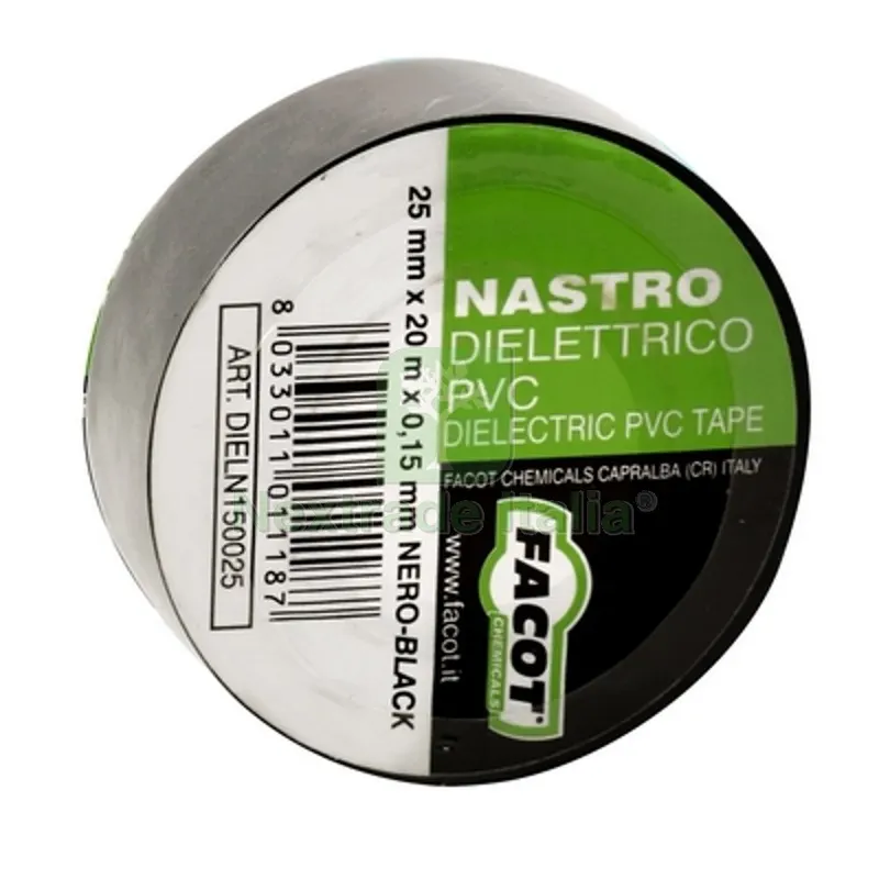 NASTRO DIELETTRICO H 38 mm x 25 mm x 0,13 mm — Adesivi e sigillanti — rif. FERX.DIA201-T603-3825 NASTRO DIELETTRICO H 38 mm x 25 mm x 0,13 mm — Adesivi e sigillanti — rif. FERX.DIA201-T603-3825
