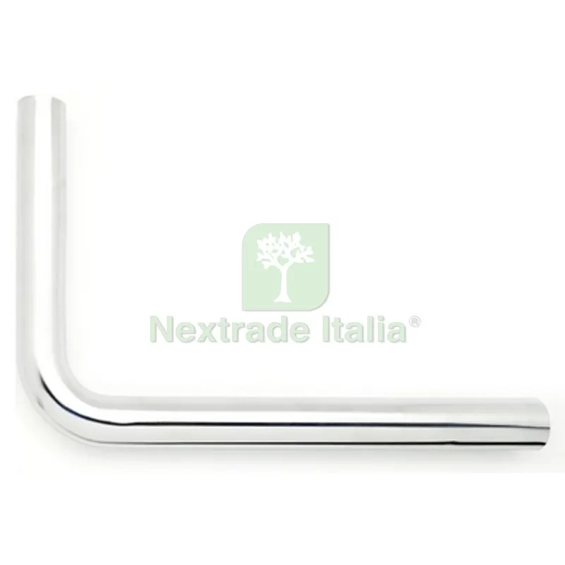 CANNA SCARICO W.C. A 90° SENZA ROSONE A RAGGIO STRETTO mm 200 x 300 — Scarichi e sifoni — rif. FERX.DIA210-4051-2030