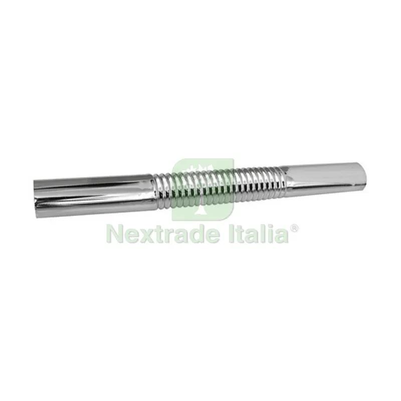 CANOTTO OTTONE RIGATO CROMO D. 32x250mm — Tubi e raccordi — rif. FERX.DIA210-DBR-32250 CANOTTO OTTONE RIGATO CROMO D. 32x250mm — Tubi e raccordi — rif. FERX.DIA210-DBR-32250