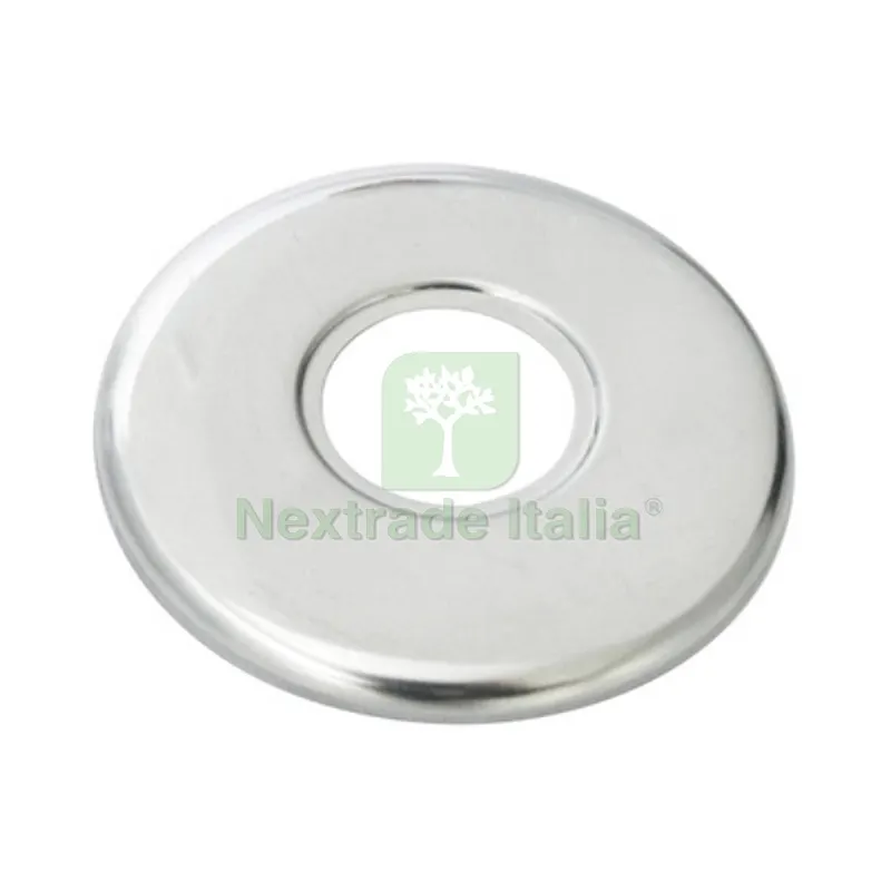 ROSETTA IN OTTONE CROMO MAGGIORATO 1/2 — Tubi e raccordi — rif. FERX.DIA210-X434-04 ROSETTA IN OTTONE CROMO MAGGIORATO 1/2 — Tubi e raccordi — rif. FERX.DIA210-X434-04