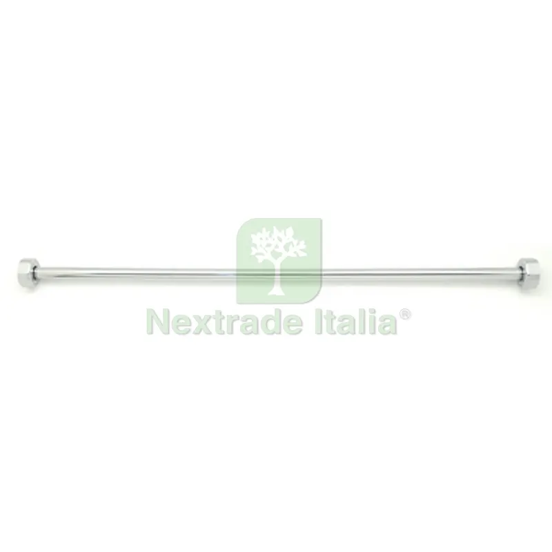 CANNETTA IN RAME CROMATA CON DUE CALOTTE ESAGONALI 1/2 10 x 400 mm — Tubi e raccordi — rif. FERX.DIA211-5302-1040 CANNETTA IN RAME CROMATA CON DUE CALOTTE ESAGONALI 1/2 10 x 400 mm — Tubi e raccordi — rif. FERX.DIA211-5302-1040