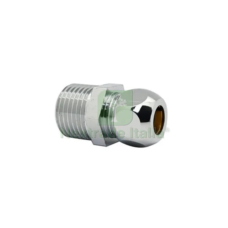 NIPPLE BICONO CROMATO PER CANNETTE 3/8 x 3/8 Diam. 12 — Tubi e raccordi — rif. FERX.DIA211-560-3312 NIPPLE BICONO CROMATO PER CANNETTE 3/8 x 3/8 Diam. 12 — Tubi e raccordi — rif. FERX.DIA211-560-3312