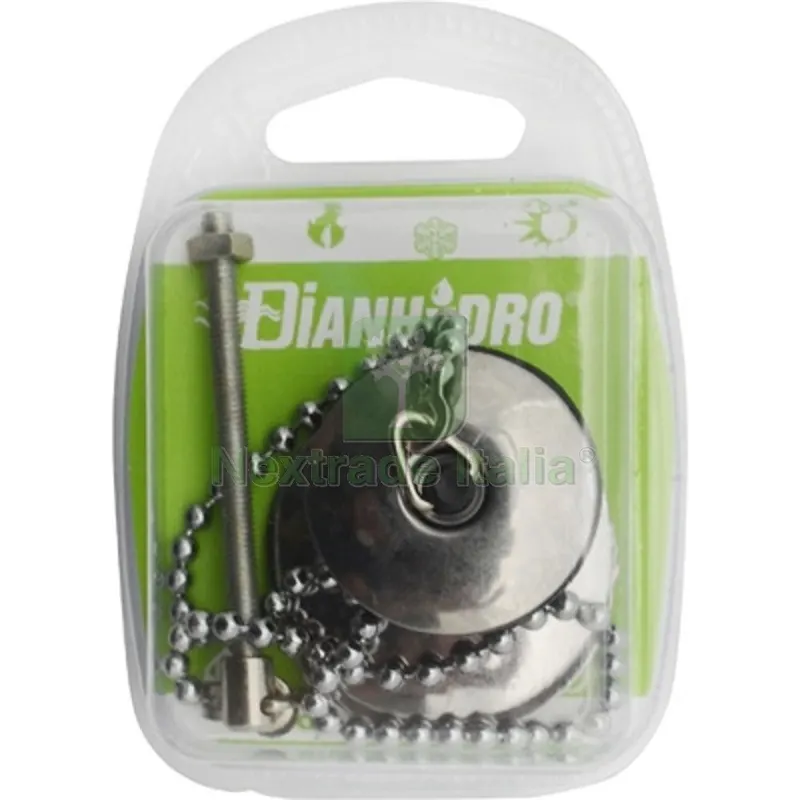 TAPPO IN GOMMA PER LAVELLO MISURA GRANDE BLISTER Diam. 52 — Sanitari e ceramiche — rif. FERX.DIA212-604Y