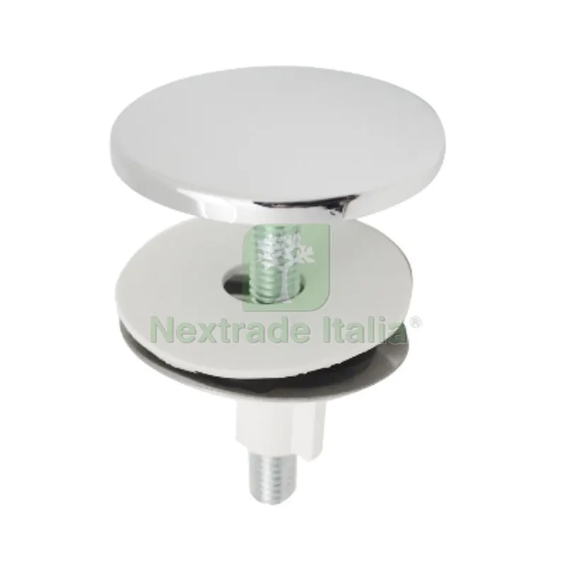 COPRIFORO PER LAVABO IN OTTONE TIPO PESANTE Cromo — Sanitari e ceramiche — rif. FERX.DIA212-606-C