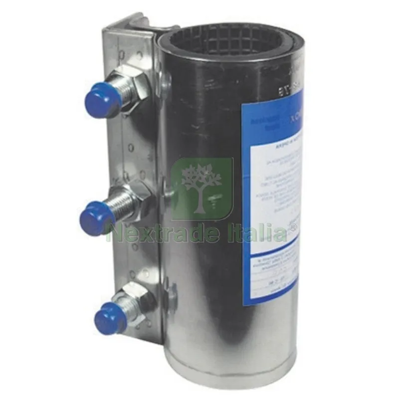 COLLARE DI RIPARAZIONE CON TRE TIRANTI PLUS 68 - 78 mm. — Fascette e collari — rif. FERX.DIA212-6350-68 COLLARE DI RIPARAZIONE CON TRE TIRANTI PLUS 68 - 78 mm. — Fascette e collari — rif. FERX.DIA212-6350-68
