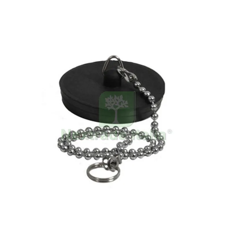 TAPPO GOMMA CON CATENA ED ANELLO Diam. 31 mm — Scarichi e sifoni — rif. FERX.DIA212-N831D-31 TAPPO GOMMA CON CATENA ED ANELLO Diam. 31 mm — Scarichi e sifoni — rif. FERX.DIA212-N831D-31