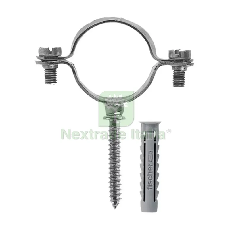 + COLLARI ZINCATI CZV pz 10 mm. 26 — Fascette e collari — rif. FERX.DIA213-CZV-26 + COLLARI ZINCATI CZV pz 10 mm. 26 — Fascette e collari — rif. FERX.DIA213-CZV-26