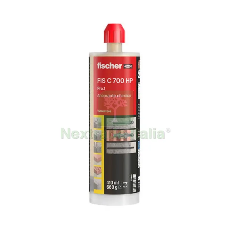 ANCORANTE CHIMICO FIS C 700 HP PRO 1 410 ml — Tasselli e ancoraggi — rif. FERX.DIA213-FISC700