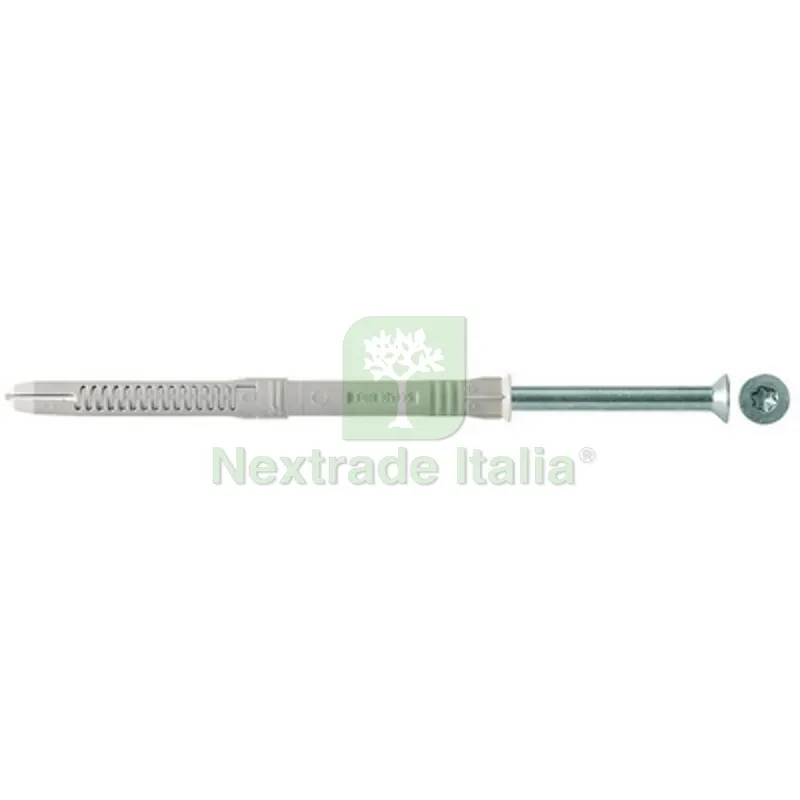 Tassello Prolungato in Nylon Fischer per Serramenti 10 x 100T — Tasselli e ancoraggi — rif. FERX.DIA213-FURT-10100 Tassello Prolungato in Nylon Fischer per Serramenti 10 x 100T — Tasselli e ancoraggi — rif. FERX.DIA213-FURT-10100