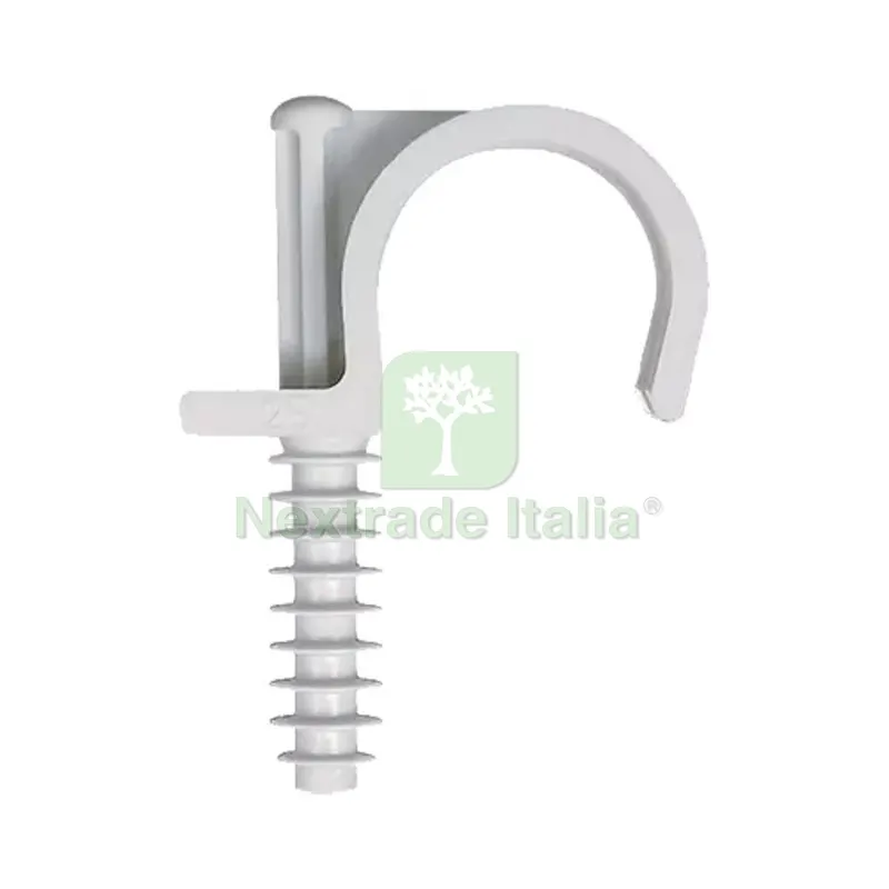 + FISSATUBO SINGOLO A BATTERE 20 mm (pz 100) — Tubi e raccordi — rif. FERX.DIA213-FXS-20