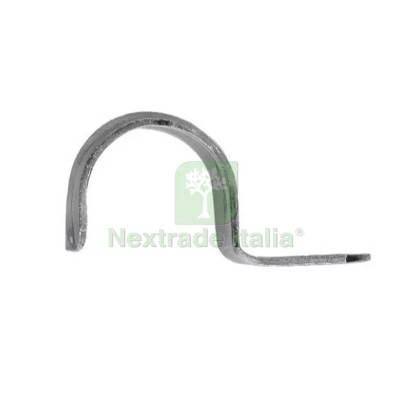 5PZ GAFFETTA IN ACCIAIO ZINCATO PER TUBO Diam. 40 — Tubi e raccordi — rif. FERX.DIA213-GAF-40 5PZ GAFFETTA IN ACCIAIO ZINCATO PER TUBO Diam. 40 — Tubi e raccordi — rif. FERX.DIA213-GAF-40