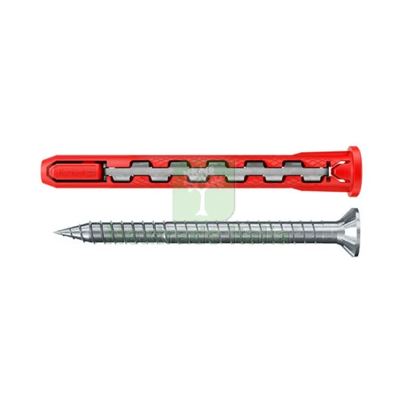 Tasselli in Nylon e Acciaio con Vite Hybrid Power T 10x90 (pz 50) — Tasselli e ancoraggi — rif. FERX.DIA213-HPT-109050 Tasselli in Nylon e Acciaio con Vite Hybrid Power T 10x90 (pz 50) — Tasselli e ancoraggi — rif. FERX.DIA213-HPT-109050