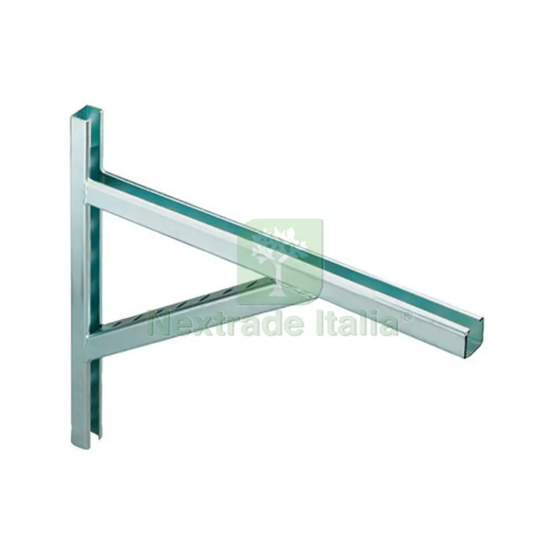 Mensola Profilo di Montaggio Alks mm 32x20 L.370 — Arredo — rif. FERX.DIA213-MSALKS-370 Mensola Profilo di Montaggio Alks mm 32x20 L.370 — Arredo — rif. FERX.DIA213-MSALKS-370