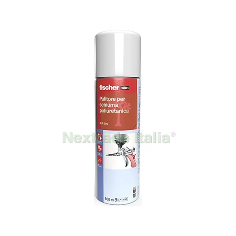 PULITORE PER SCHIUMA PUR 500 ml — Tasselli e ancoraggi — rif. FERX.DIA213-PUR-500