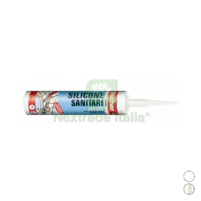 SILICONE SANITARIO ACETICO RESISTENTE ALLA MUFFA Bianco ml 280 — Adesivi e sigillanti — rif. FERX.DIA213-SAS-BI SILICONE SANITARIO ACETICO RESISTENTE ALLA MUFFA Bianco ml 280 — Adesivi e sigillanti — rif. FERX.DIA213-SAS-BI
