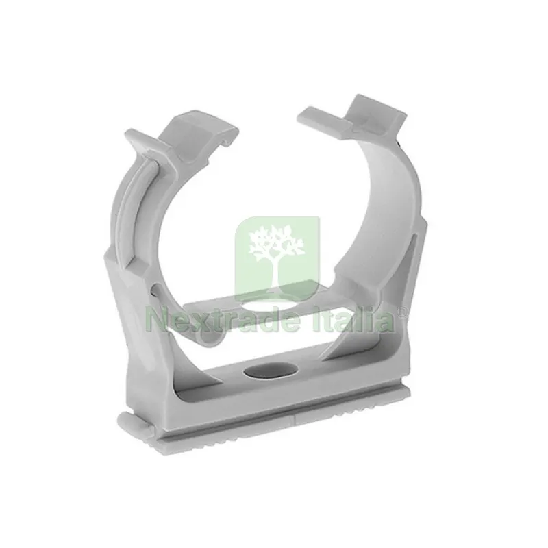100PZ FISSATUBO CHIUSO NYLON D. tubo fissabile 20 mm — Tubi e raccordi — rif. FERX.DIA213-SCN-20 100PZ FISSATUBO CHIUSO NYLON D. tubo fissabile 20 mm — Tubi e raccordi — rif. FERX.DIA213-SCN-20