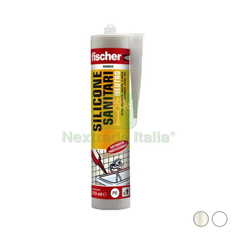 SILICONE SANITARI NEUTRO SNS Bianco - 310 ml — Adesivi e sigillanti — rif. FERX.DIA213-SNS-BI