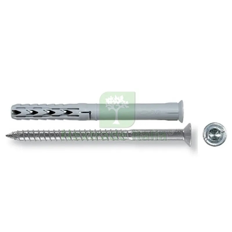 10PZ Tassello Prolungato in Nylon Impronta Torx mm 6 x 60 — Tasselli e ancoraggi — rif. FERX.DIA213-SXRWT-0660