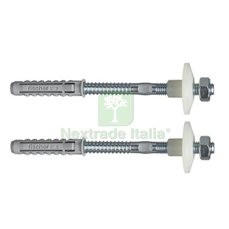 2 PZ Elementi di Fissaggio Fischer per Lavabi WST Tass 12 Viti M10x120 — Tasselli e ancoraggi — rif. FERX.DIA213-WST-120 2 PZ Elementi di Fissaggio Fischer per Lavabi WST Tass 12 Viti M10x120 — Tasselli e ancoraggi — rif. FERX.DIA213-WST-120