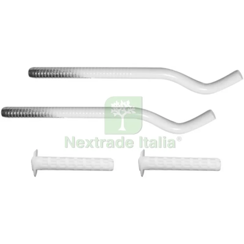 2 PZ Mensole per Radiatori in Alluminio Diam.12 x 170 — Arredo — rif. FERX.DIA214-415V-170