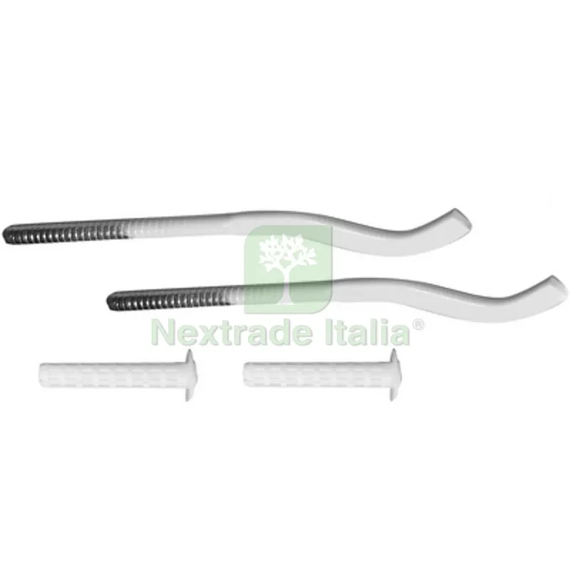 2 PZ Mensole Schiacciate per Radiatori in Alluminio Diam.12 x 170 — Arredo — rif. FERX.DIA214-415VS-170 2 PZ Mensole Schiacciate per Radiatori in Alluminio Diam.12 x 170 — Arredo — rif. FERX.DIA214-415VS-170