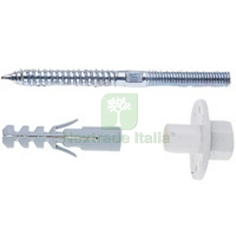 2 PZ FISSASANITARIO A PARETE Diam. 8 x 90 — Tasselli e ancoraggi — rif. FERX.DIA214-420-090 2 PZ FISSASANITARIO A PARETE Diam. 8 x 90 — Tasselli e ancoraggi — rif. FERX.DIA214-420-090