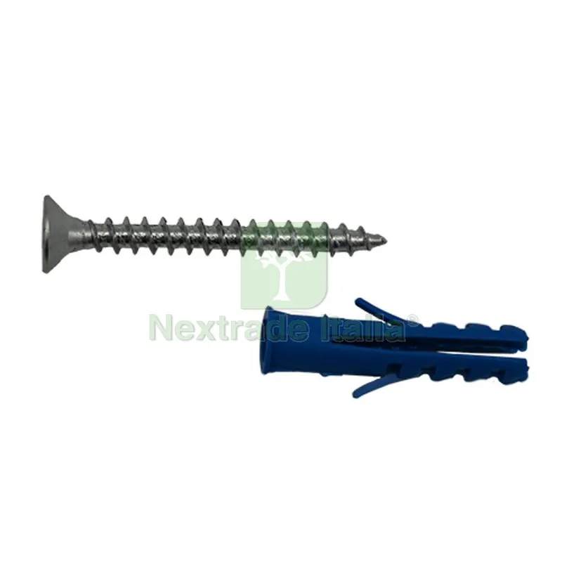 TASSELLO UNIVERSALE IN NYLON CON VITE TPS 6x30 con vite 4,5x40 Dianflex — Tasselli e ancoraggi — rif. FERX.DIA214-504-06 TASSELLO UNIVERSALE IN NYLON CON VITE TPS 6x30 con vite 4,5x40 Dianflex — Tasselli e ancoraggi — rif. FERX.DIA214-504-06