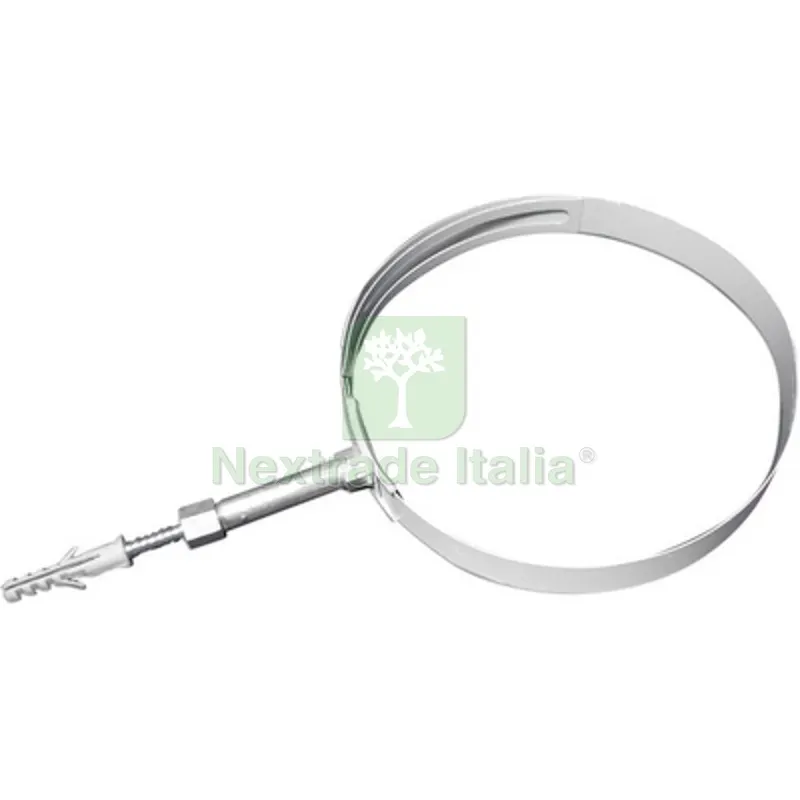 2PZ COLLARE A REGOLAZIONE VARIABILE PER TUBI-FUMO VERNI. BIANCO Diam. 140-200 — Fascette e collari — rif. FERX.DIA214-F203-1420 2PZ COLLARE A REGOLAZIONE VARIABILE PER TUBI-FUMO VERNI. BIANCO Diam. 140-200 — Fascette e collari — rif. FERX.DIA214-F203-1420