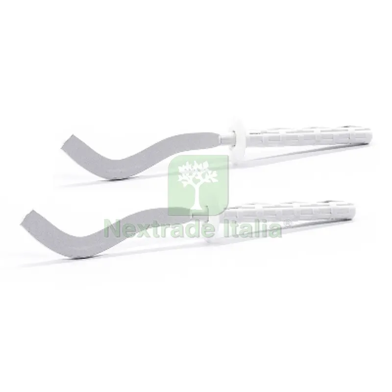 2 PZ Mensole Filettate Piatte Schiacciate per Radiatori in Alluminio 7 x 190 mm — Arredo — rif. FERX.DIA214-FM7S-190