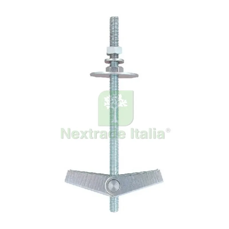 100PZ Ancora Metallica a Scatto Barra Filettata AM M4x80 Foro 12 — Bulloni, dadi e rondelle — rif. FERX.DIA215-AM2-124080 100PZ Ancora Metallica a Scatto Barra Filettata AM M4x80 Foro 12 — Bulloni, dadi e rondelle — rif. FERX.DIA215-AM2-124080