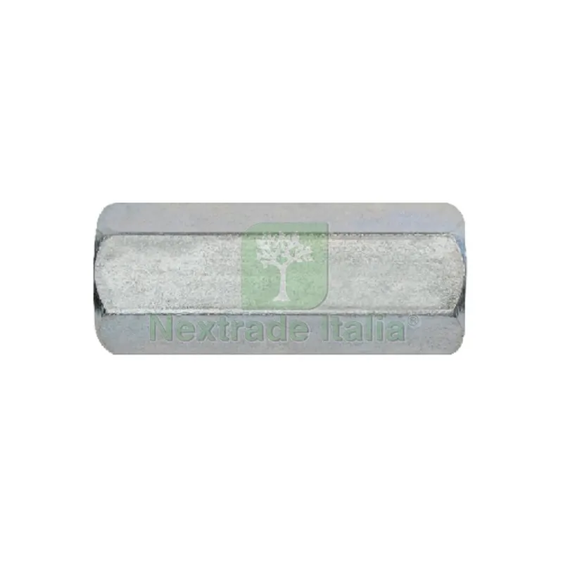 + DADO ESAGONALE DI GIUNZIONE DE LONG M12 (pz 50) — Bulloni, dadi e rondelle — rif. FERX.DIA215-DLONG-12 + DADO ESAGONALE DI GIUNZIONE DE LONG M12 (pz 50) — Bulloni, dadi e rondelle — rif. FERX.DIA215-DLONG-12