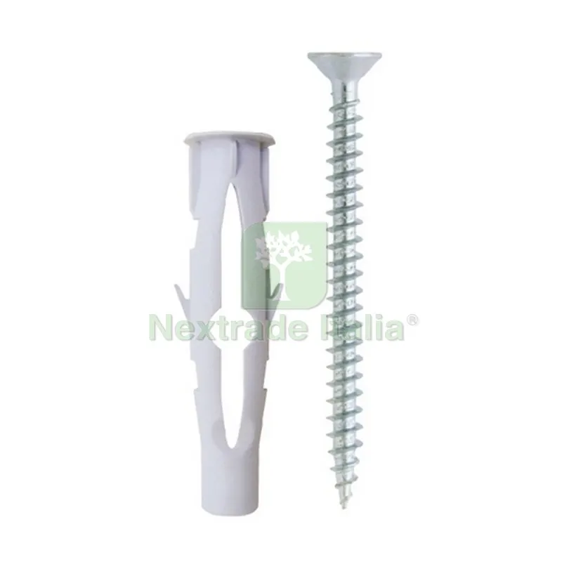 100PZ TASSELLO E VITE TPS FX Tass 6x40 Vite 3,5x45 — Tasselli e ancoraggi — rif. FERX.DIA215-FX2-06 100PZ TASSELLO E VITE TPS FX Tass 6x40 Vite 3,5x45 — Tasselli e ancoraggi — rif. FERX.DIA215-FX2-06
