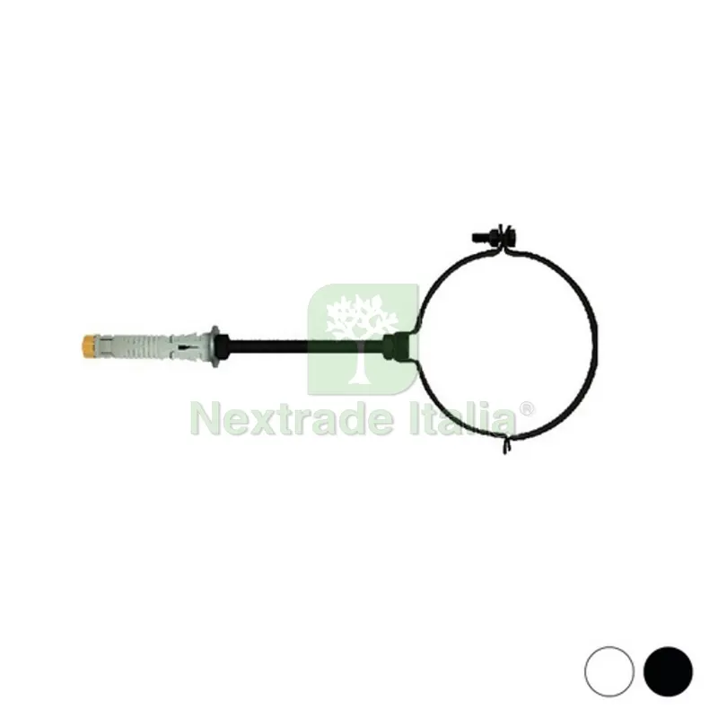 COLLARE CON SNODO PER TUBI FUMO SMOKE D. 100 Bianco — Fascette e collari — rif. FERX.DIA215-SMOKE-100B COLLARE CON SNODO PER TUBI FUMO SMOKE D. 100 Bianco — Fascette e collari — rif. FERX.DIA215-SMOKE-100B