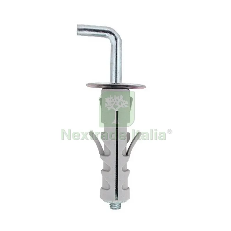 100PZ Tassello con Gancio Lungo Zincato Tass 12x46 Gancio M5 — Tasselli e ancoraggi — rif. FERX.DIA215-TA05-12 100PZ Tassello con Gancio Lungo Zincato Tass 12x46 Gancio M5 — Tasselli e ancoraggi — rif. FERX.DIA215-TA05-12