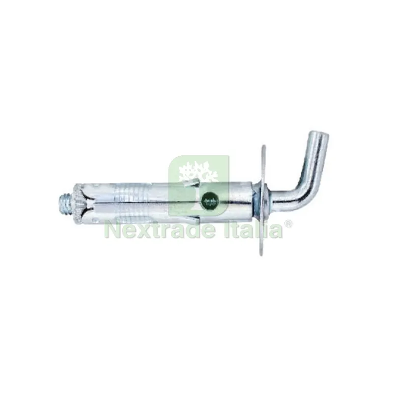100PZ Tassello Metallico con Gancio Corto Tass 9x40 Vite M5 — Tasselli e ancoraggi — rif. FERX.DIA215-TAMC-0940 100PZ Tassello Metallico con Gancio Corto Tass 9x40 Vite M5 — Tasselli e ancoraggi — rif. FERX.DIA215-TAMC-0940