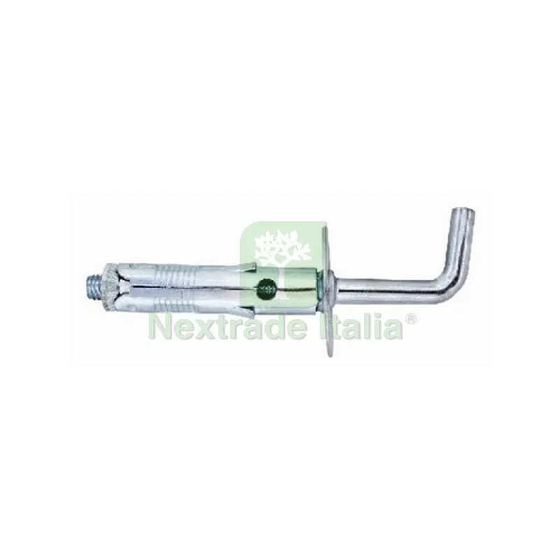 100PZ Tassello Metallico con Gancio Lungo Tass 9x40 Vite M5 — Tasselli e ancoraggi — rif. FERX.DIA215-TAMF-0940 100PZ Tassello Metallico con Gancio Lungo Tass 9x40 Vite M5 — Tasselli e ancoraggi — rif. FERX.DIA215-TAMF-0940