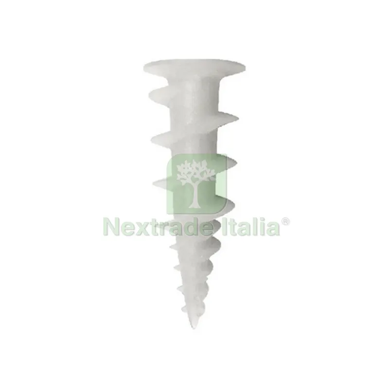 100PZ Tassello Autoperforante in Nylon per Cartongesso 15x35 — Viti — rif. FERX.DIA215-TAN-1535 100PZ Tassello Autoperforante in Nylon per Cartongesso 15x35 — Viti — rif. FERX.DIA215-TAN-1535
