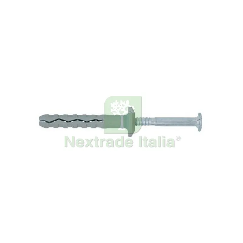 200PZ Tassello Premontato in Nylon con Bordo Piatto Tass 5x40 Vite 3,4x45 — Tasselli e ancoraggi — rif. FERX.DIA215-TBB-05040 200PZ Tassello Premontato in Nylon con Bordo Piatto Tass 5x40 Vite 3,4x45 — Tasselli e ancoraggi — rif. FERX.DIA215-TBB-05040