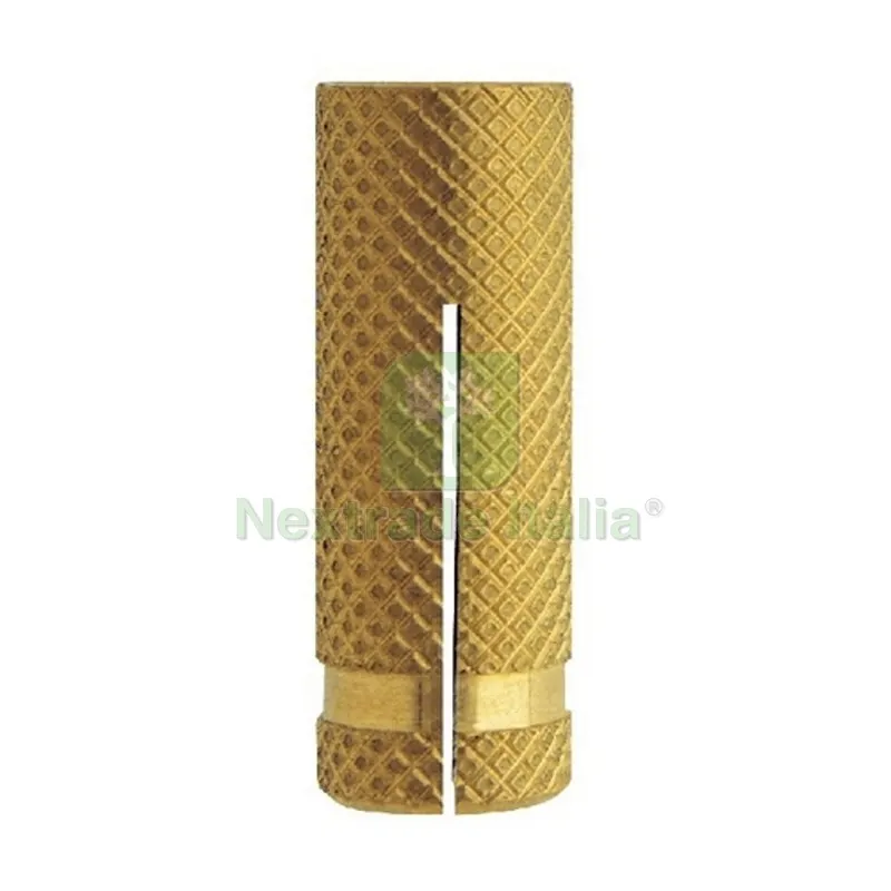 100PZ TASSELLO IN OTTONE TO M8 10x28 — Tasselli e ancoraggi — rif. FERX.DIA215-TO-M08