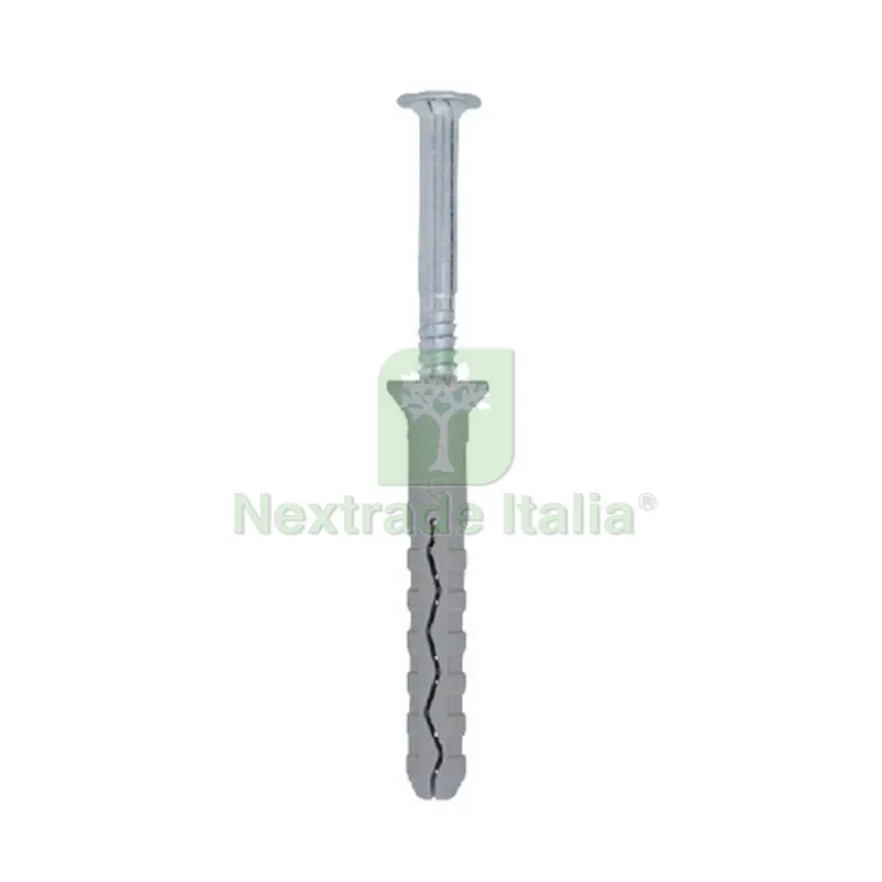 150PZ Tassello con Vite Zincata Bianca TSS Tass 8x80 Vite 4,8x85 — Tasselli e ancoraggi — rif. FERX.DIA215-TSS-08080