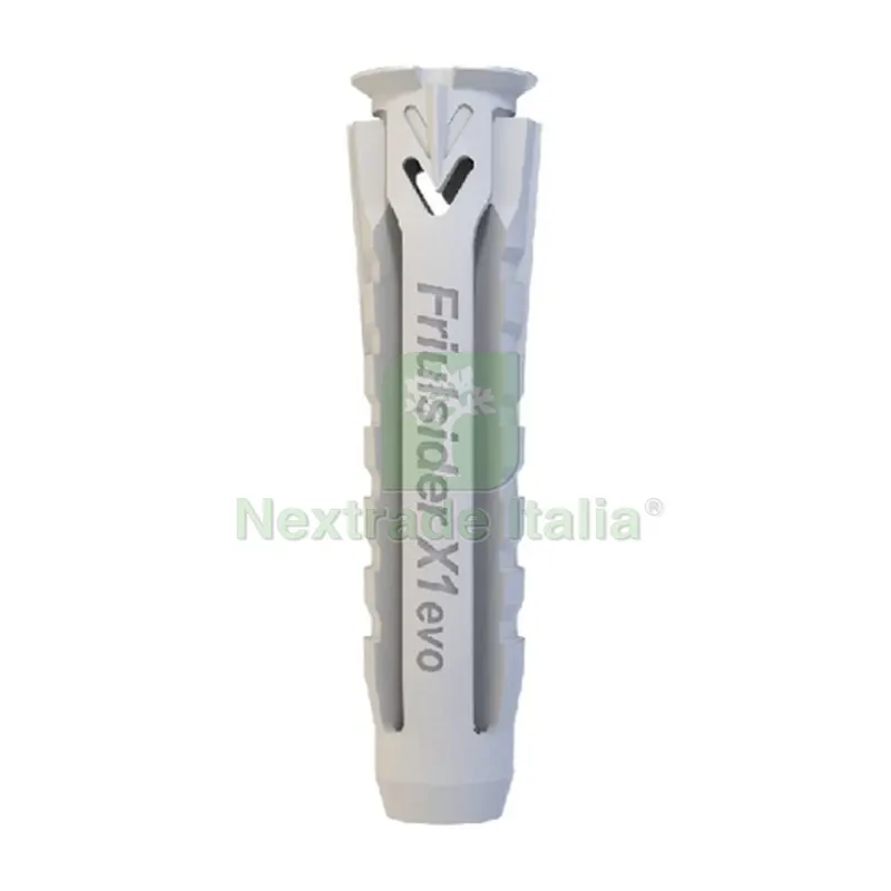 + SOLO TASSELLO UNIVERSALE IN NYLON X1 EVO 6x30 (pz 100) — Tasselli e ancoraggi — rif. FERX.DIA215-X1EVO-06