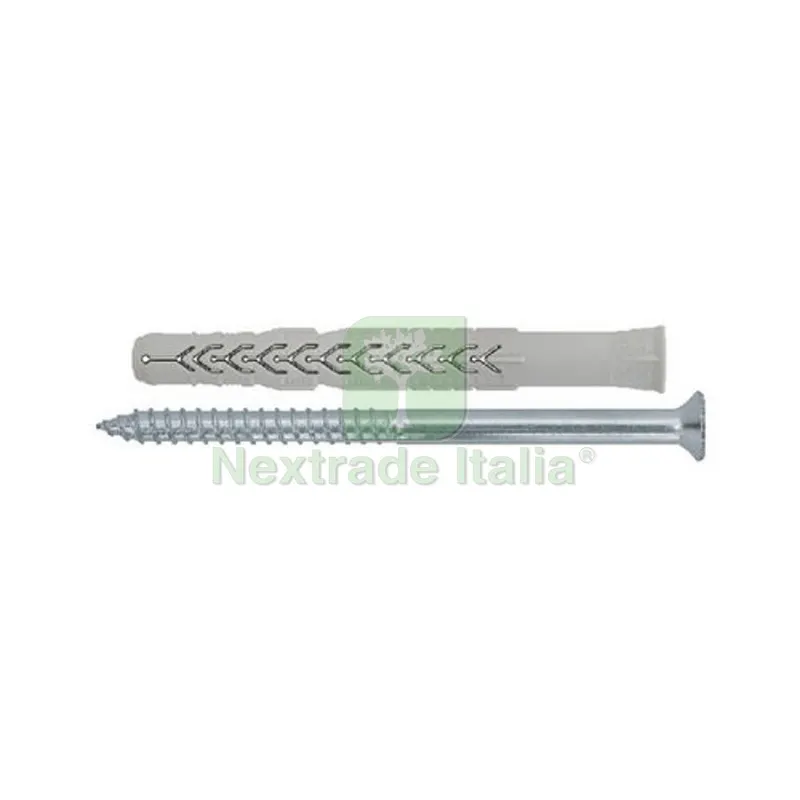 50PZ Tassello Prolungato AD Alte Prestazioni Vite TPS Zincata Tass 10x160 Vite 7X168 — Tasselli e ancoraggi — rif. FERX.DIA215-X31-10160 50PZ Tassello Prolungato AD Alte Prestazioni Vite TPS Zincata Tass 10x160 Vite 7X168 — Tasselli e ancoraggi — rif. FERX.DIA215-X31-10160