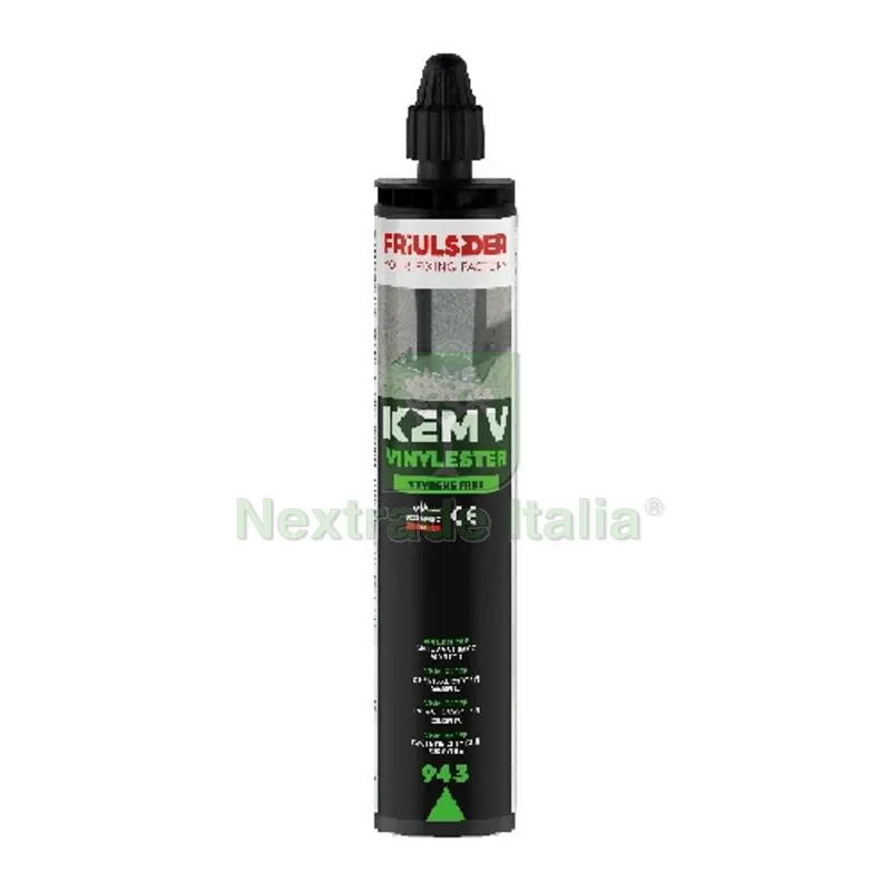 Resina Vinilestere Senza Stirene ml 420 — Tasselli e ancoraggi — rif. FERX.DIA215-YKEMV-420 Resina Vinilestere Senza Stirene ml 420 — Tasselli e ancoraggi — rif. FERX.DIA215-YKEMV-420
