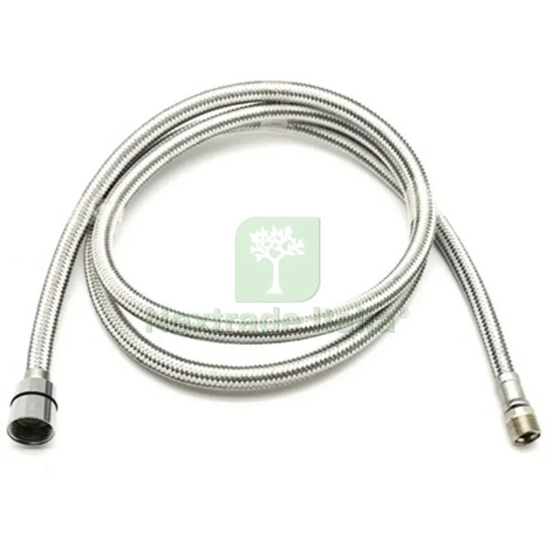 FLESSIBILE PER MONOFORO CON DOCCETTA ESTRAIBILE mt. 1,50 Bianco-acciaio inox — Rubinetti e valvole — rif. FERX.DIA220-705-15 FLESSIBILE PER MONOFORO CON DOCCETTA ESTRAIBILE mt. 1,50 Bianco-acciaio inox — Rubinetti e valvole — rif. FERX.DIA220-705-15