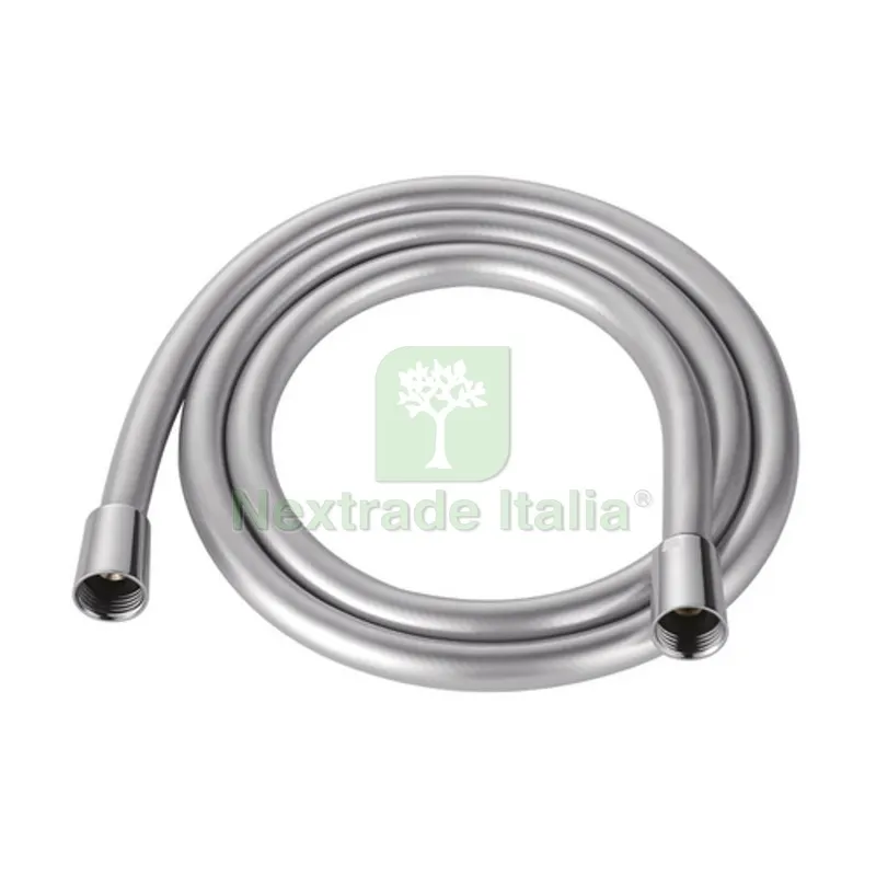 FLESSIBILE PER IDROSCOPINO cm 120 Argento — Accessori bagno — rif. FERX.DIA220-7092-120 FLESSIBILE PER IDROSCOPINO cm 120 Argento — Accessori bagno — rif. FERX.DIA220-7092-120