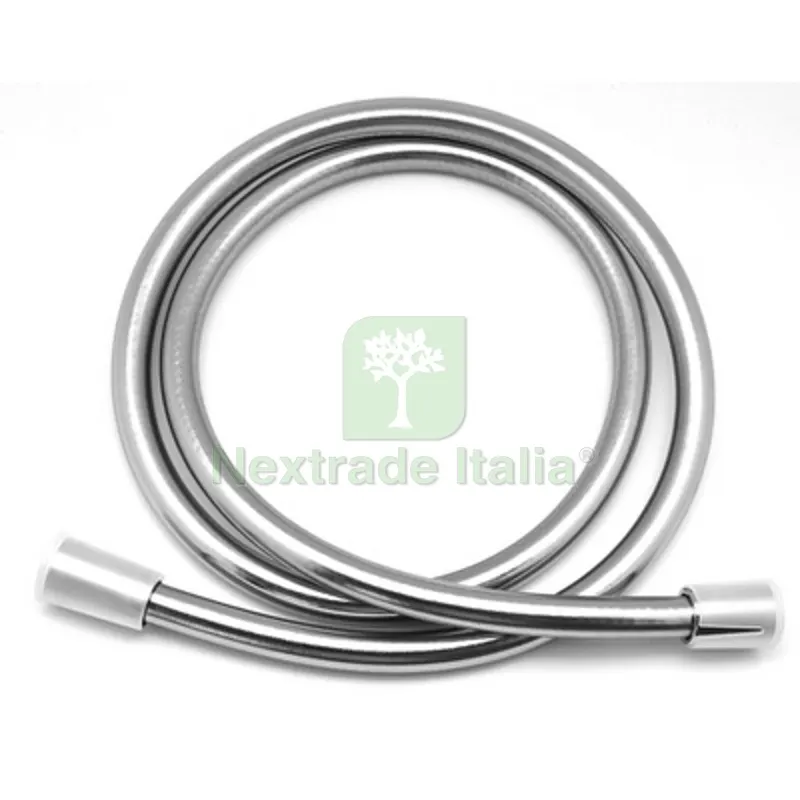 FLESSIBILE DOCCIA CROMO SUPREME TOP QUALITY PARIGI cm 200 — Rubinetti e valvole — rif. FERX.DIA220-714-200 FLESSIBILE DOCCIA CROMO SUPREME TOP QUALITY PARIGI cm 200 — Rubinetti e valvole — rif. FERX.DIA220-714-200