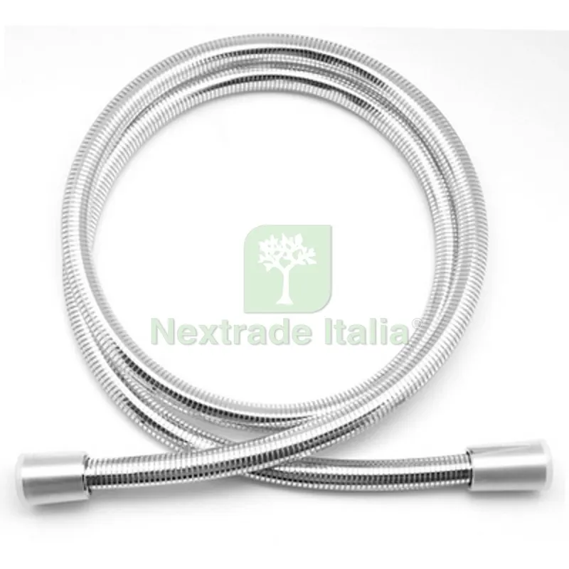 FLESSIBILE DOCCIA CROMO SILVER METALLIC TOP QUALITY PARIGI cm 200 — Rubinetti e valvole — rif. FERX.DIA220-715-200 FLESSIBILE DOCCIA CROMO SILVER METALLIC TOP QUALITY PARIGI cm 200 — Rubinetti e valvole — rif. FERX.DIA220-715-200
