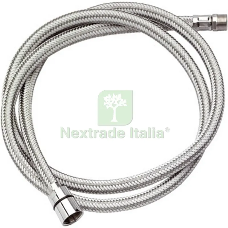 FLESSIBILE DOCCIA PER ESTRAIBILE CUCINA cm 120 Bianco-acciaio inox — Rubinetti e valvole — rif. FERX.DIA220-716-12 FLESSIBILE DOCCIA PER ESTRAIBILE CUCINA cm 120 Bianco-acciaio inox — Rubinetti e valvole — rif. FERX.DIA220-716-12