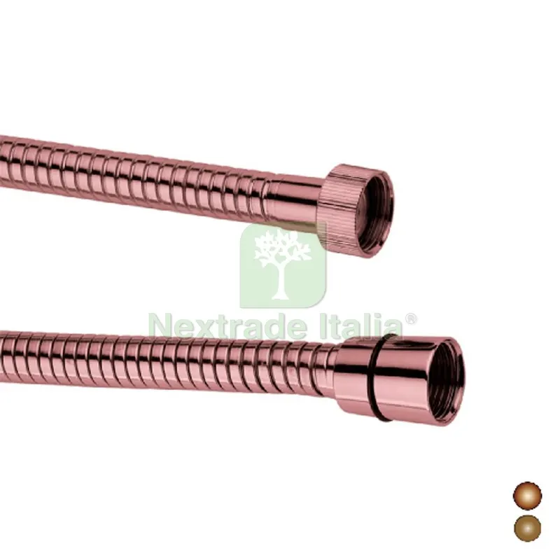 FLESSIBILE DOCCIA IN OTTONE - ATTACCO 1/2F X 1/2F Bronzo - cm 150 — Rubinetti e valvole — rif. FERX.DIA220-718-150BR FLESSIBILE DOCCIA IN OTTONE - ATTACCO 1/2F X 1/2F Bronzo - cm 150 — Rubinetti e valvole — rif. FERX.DIA220-718-150BR